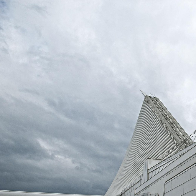 Milwaukee Riverwalk at night — perfect for a night on the town