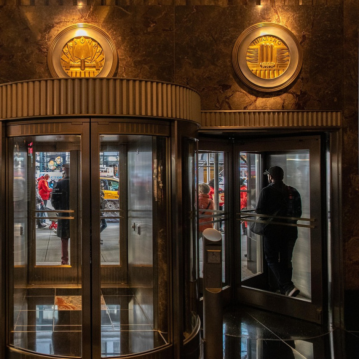 Chauffeur opening the door for a client in the USA